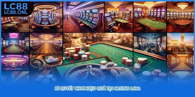 Bí quyết chơi hiệu quả tại Casino LC88