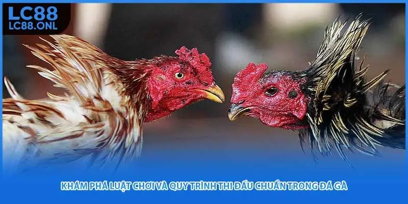 Khám phá luật chơi và quy trình thi đấu chuẩn trong đá gà 