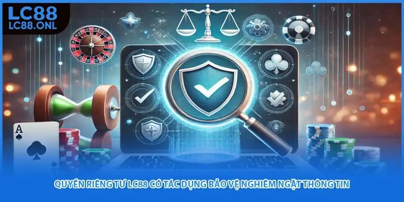 Quyền riêng tư LC88 có tác dụng bảo vệ nghiêm ngặt thông tin